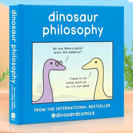 英文原版 Dinosaur Philosophy 恐龙哲学 精装 全彩漫画 商品图0