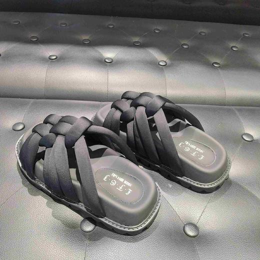 LFGJ 15005 厚底编织面包拖鞋 商品图10