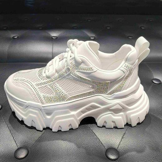 LFGJ 14646  超轻网孔闪钻老爹鞋 商品图1