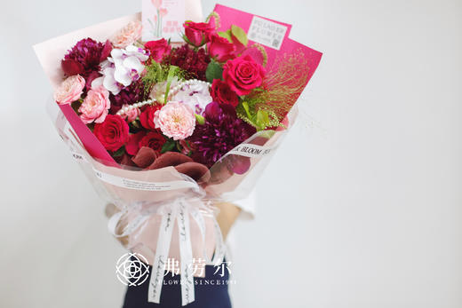 母亲节挚爱花束（正红色系） 商品图9