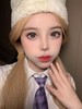 【大直径】PFGIRLCON-奶灰熊-14.5mm【年抛 0-800度 含525/575】 商品缩略图7