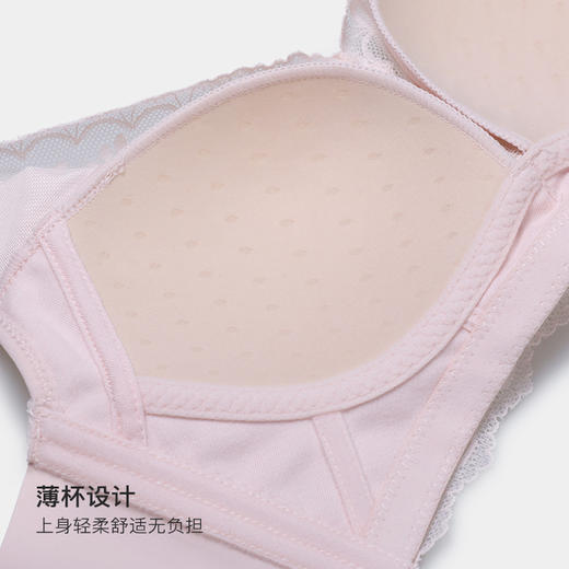 美季美优T/D清新蕾丝定型杯文胸W352B09 商品图2