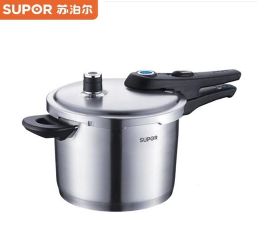 苏泊尔压力锅蓝眼不锈钢压力锅YW24S1 商品图0