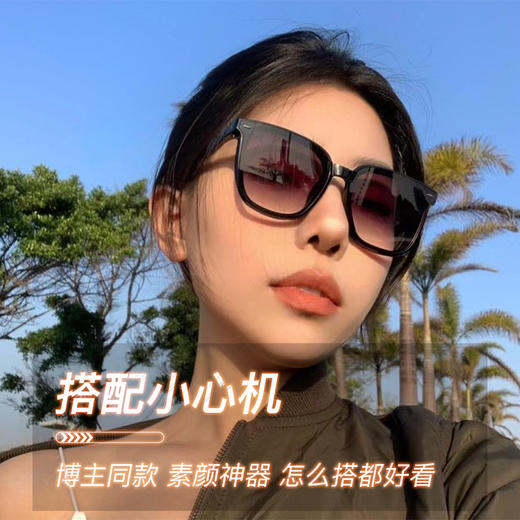 普莱斯太阳镜PS7021B  偏光尼龙镜片 大方框修饰脸型 6色可选 商品图1