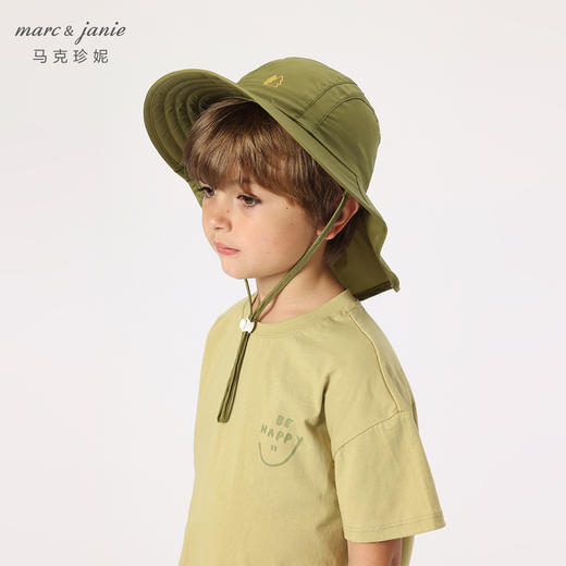 marcjanie马克珍妮夏装 男女童户外防晒护颈遮阳帽230809 商品图1