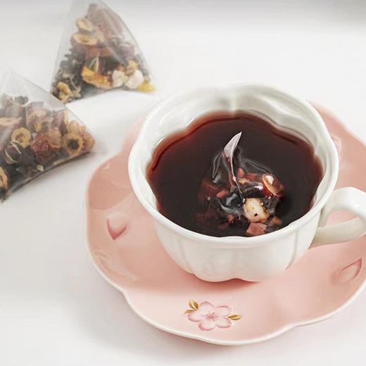 「拍1发2！到手两袋」早C晚A组合水果茶 美vc白柠檬刺梨晚安茶饮 商品图3