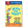 英文原版 Step into Reading 1 - The Berenstain Bears Bears on Wheels 贝伦斯坦熊车轮上的熊 兰登分级读物1 英文版 进口书籍 商品缩略图0