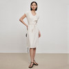 IN AND ON21870新款夏法式赫本风连衣裙女高腰显瘦V领气质收腰长裙 商品缩略图6