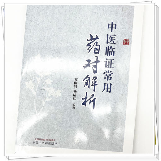 中医临证常用药对解析 万海同 杨洁红 编著 中国中医药出版社 中医临床 书籍 商品图5