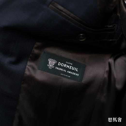 Dormeuil 多美 Tropical Amadeus 藏蓝色暗亲王格全麻衬套装 商品图3