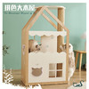 CatS猫家具拼色木屋木制猫爬架 猫的绿野仙踪 猫屋剑麻猫抓柱包邮 商品缩略图0
