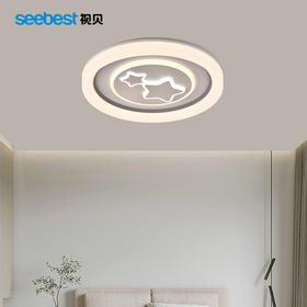 繁星-圆-厚板卧室灯