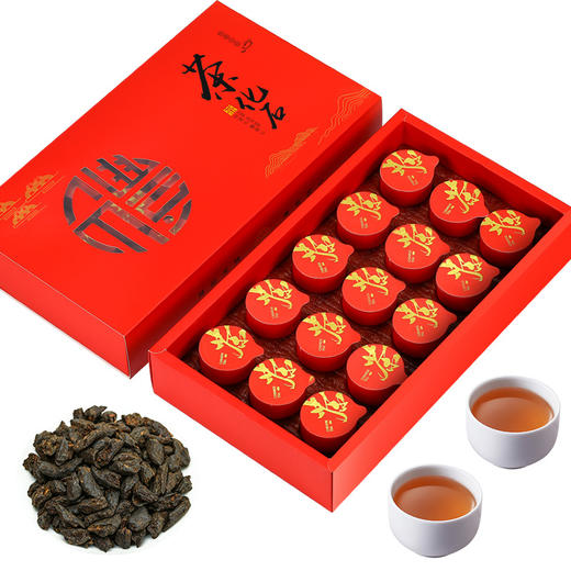 「匠心茶礼！精美礼盒」普洱茶熟茶糯香茶叶 云南普洱糯米香罐装送礼佳品礼盒装500g茶饮 商品图4