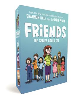 好朋友系列漫画3册盒装 永远的朋友 Shannon Hale 英文原版 Friends: The series boxed set