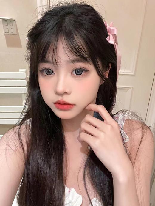 【大直径】PFGIRLCON-奶灰熊-14.5mm【年抛 0-800度 含525/575】 商品图3