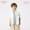马克珍妮新款夏装 男童100%天然亚麻透气衬衫230896 商品缩略图0