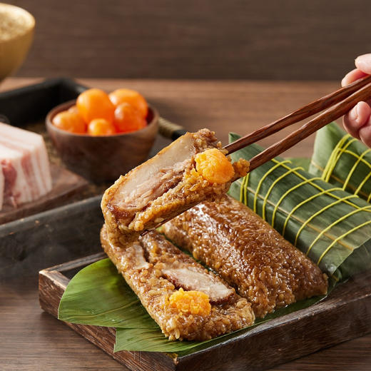 蛋黄五花肉粽230克/个，2个装 商品图2
