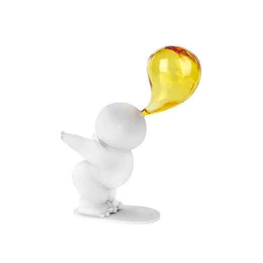 与光共舞 光头仔的游乐园「梦想的样子」艺术雕塑 白 商品图4