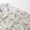 KUON Cotton Shirt 高密度编织精梳棉古巴领贝壳印花短袖衬衫 商品缩略图1