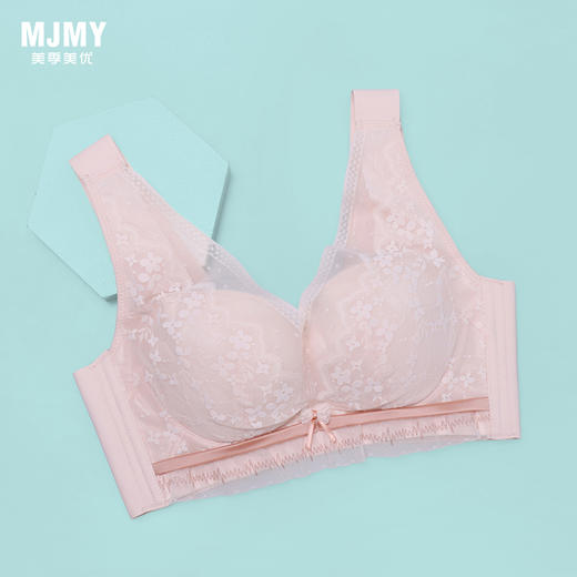 美季美优H清新简约中厚杯文胸A/B W352B07 商品图0
