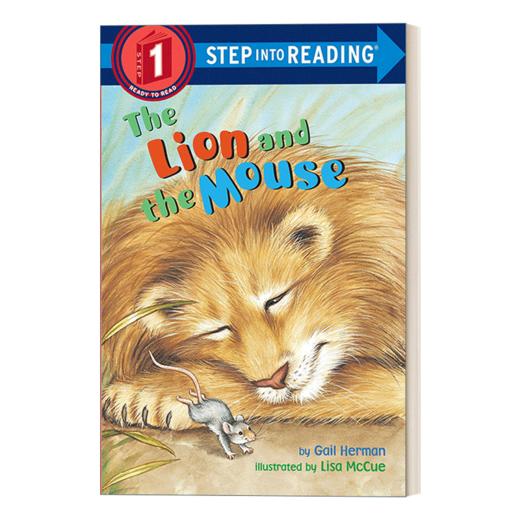 英文原版 Step into Reading 1 - The Lion and the Mouse 狮子和老鼠 英文版 进口英语原版书籍 商品图1