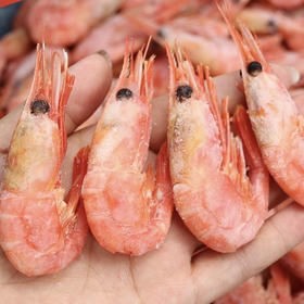 周五送万柳地区，特惠，仅此一批，北极甜虾，野生虾，鲜甜可口！2.5斤/盒