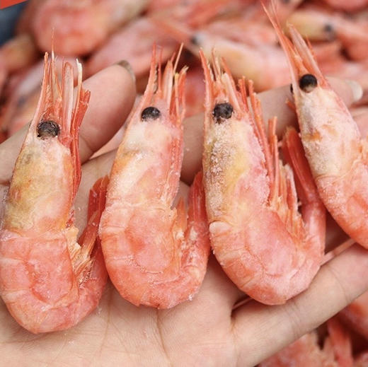 周五送万柳地区，特惠，仅此一批，北极甜虾，野生虾，鲜甜可口！2.5斤/盒 商品图0