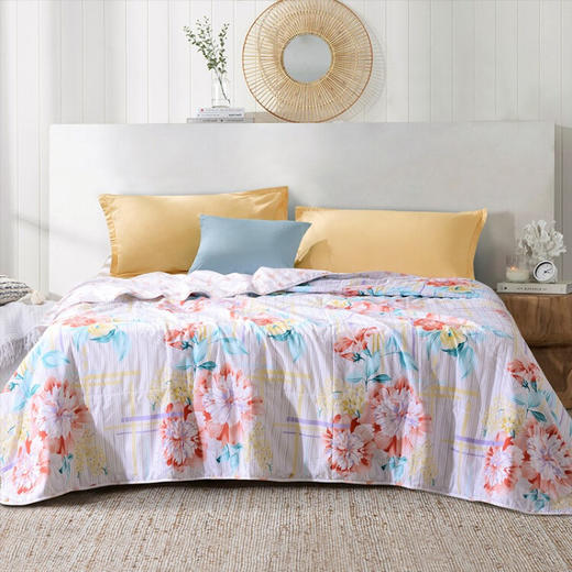 富安娜家纺 淡雅茗香夏被(203*229cm) 商品图0