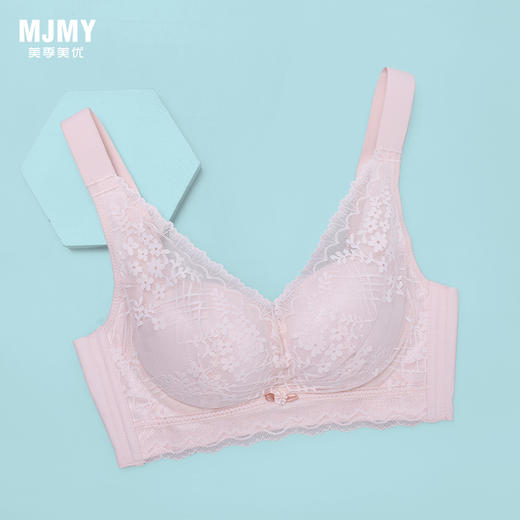 美季美优T/D清新蕾丝定型杯文胸W352B09 商品图0