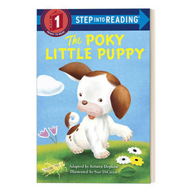 英文原版 Step into Reading 1 - The Poky Little Puppy Step into Reading 小狗狗先生 兰登分级读物1 英文版 进口英语原版书籍