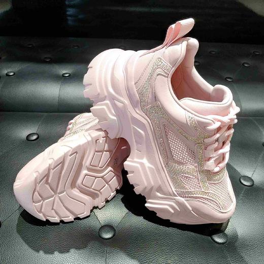 LFGJ 14646  超轻网孔闪钻老爹鞋 商品图9