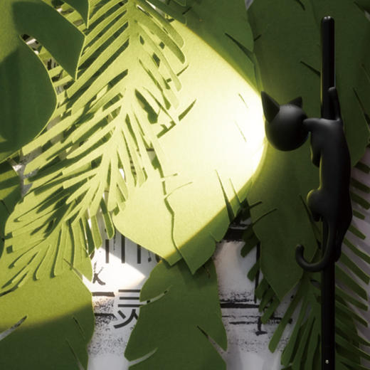 与光共舞 光头仔的游乐园 GATO 艺术灯 一体式落地灯 商品图2