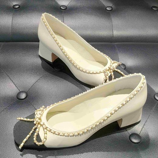 LFGJ 0348 玛丽珍法式仙女风复古高跟鞋 商品图11