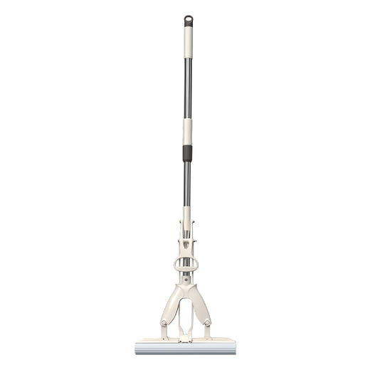 【免手洗！加大加宽懒人拖把】新款吸水海绵挤水 加厚加大棉头 快速吸水 一拉即干 清洁无死角 免手洗懒人家用胶棉拖把 地拖大号拖布 商品图4