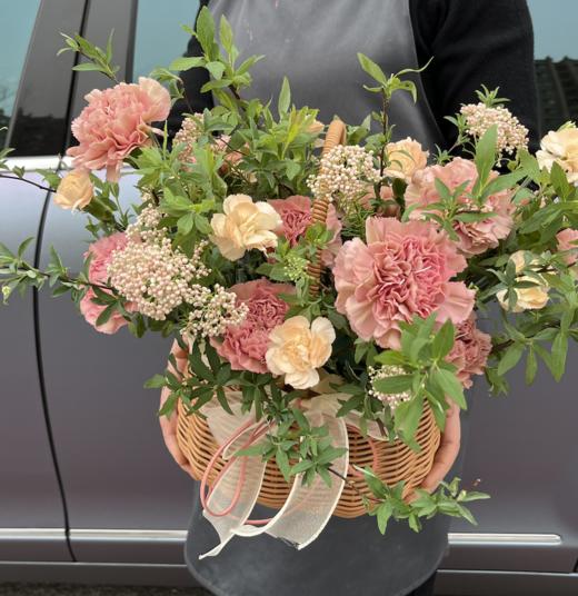 温暖的魔法 粉色系 · 花篮 商品图2