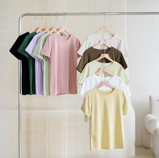 【一线代工】女士液氨微光凉感防晒T恤 商品图0