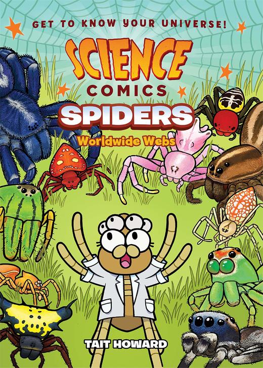 科学漫画：蜘蛛 世界的网 儿童科普读物 英文原版 Science Comics: Spiders: Worldwide Webs 商品图0