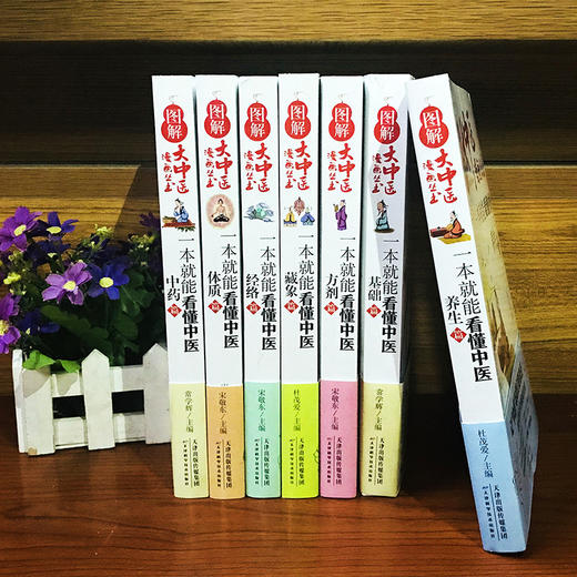 【推荐】全13册 图解大中医漫画丛书 一本就能看懂中医基础篇+方剂+养生+经络+体质+中药+藏象 本草纲目黄帝内经中医基础入门养生正版书籍 商品图1