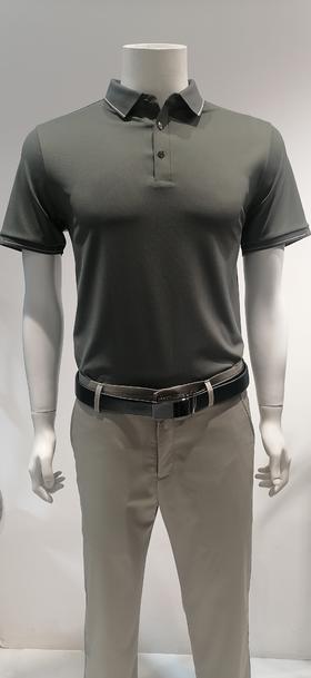 稻草人男装2023新夏款纯色休闲短T