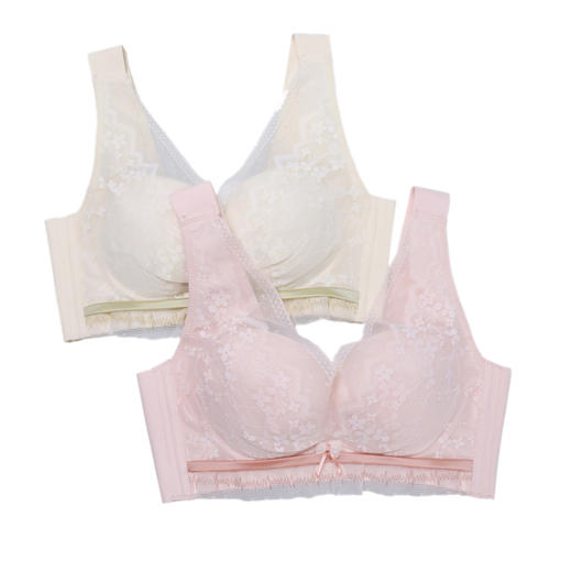 美季美优H清新简约中厚杯文胸A/B W352B07 商品图4