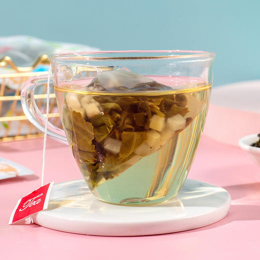 「拍1发2！到手两盒」蜜桃乌龙茶 单盒12袋 白桃茶包花果三角袋泡茶叶组合水果茶袋装冷泡茶饮 商品图3