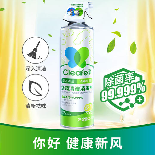 净安空调消毒清洁剂(柠檬香)500ml 商品图2