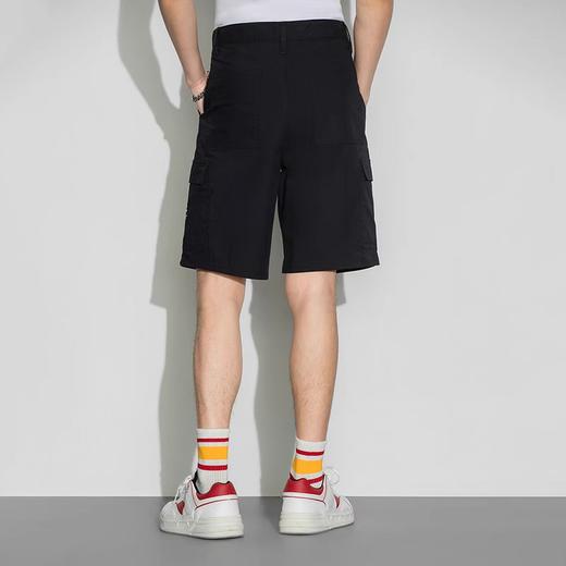 Lee商场同款23春夏新品轻薄黑色工装口袋男短裤凉凉裤LMB100903100328K11000 商品图3