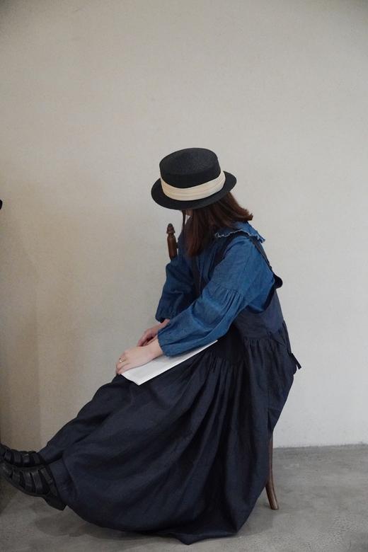 ECOLE DE CURIOSITES 抛光亚麻吊带连衣裙(Limited serie) 商品图14