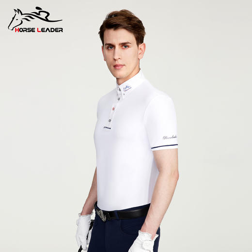 夏季马术T恤男-MAH8301 商品图9