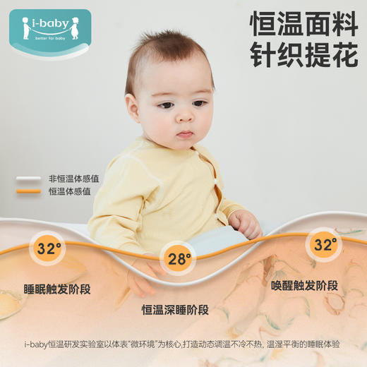i-baby/英伦宝贝新生儿连体衣 宝宝哈衣爬服0-18个月幼儿贴身内衣棉春夏薄款 商品图2