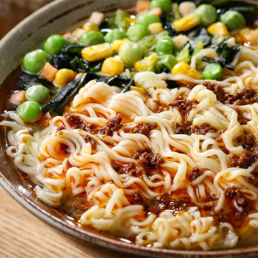 全麦山药菌汤代餐面 | 100g/袋（桶）口感爽滑 即泡即食 非油炸方便面泡面 商品图6