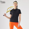 IYOGA运动T恤纯色POLO衫女T041 商品缩略图0