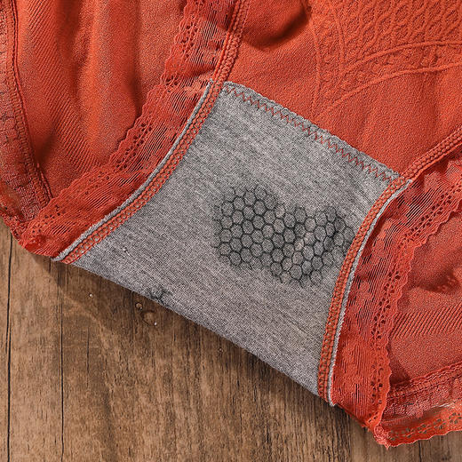 【呵护女性健康。柔软轻肤】新品蓝盒5.0无缝女士盒装内裤 高腰收腹裤透气纯棉大码三角裤女裤 商品图4