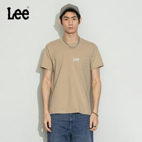 Lee商场同款23春夏新品标准版logo印花多色男短袖T恤LMT0016153RX00FA00562/FAMS000
